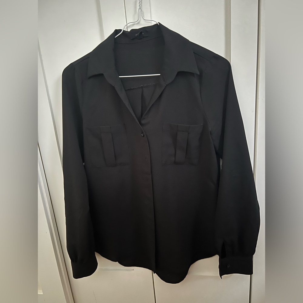 Women’s black blouse
